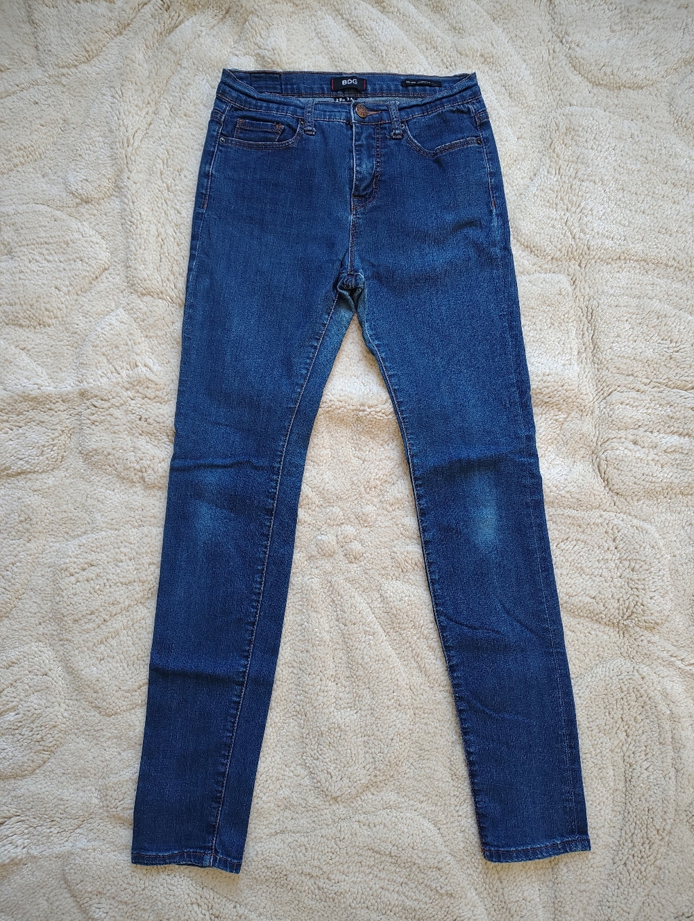 ☀️5/$25☀️ BDG Women's 29" Waist 34" Length High Rise Cigarette Long Blue Jeans